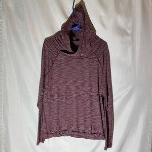 Lululemon athletic pullover with hood (sz 8)